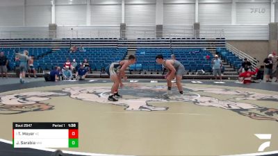 129 lbs Quarterfinal - Tj Meyer, KENTUCKY EXTREME vs Jaiden Sarabia, Whitmer