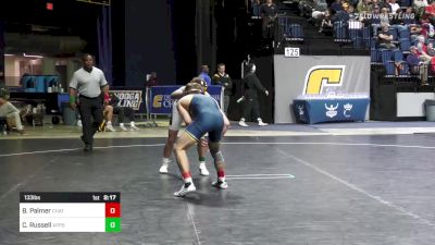 133 lbs Consolation - Brayden Palmer, Chattanooga vs Codi Russell, Appalachian State