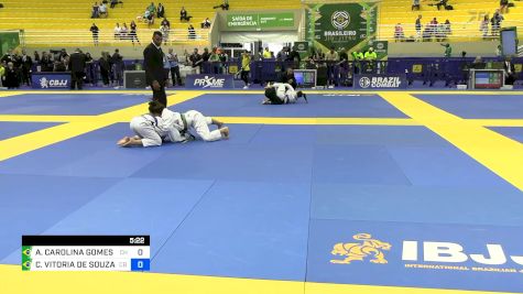 ANA CAROLINA GOMES BEVILACQUA vs CAMILA VITORIA DE SOUZA KESTRING 2024 Brasileiro Jiu-Jitsu IBJJF