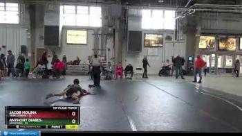 80 lbs Finals (2 Team) - Jacob Molina, Terps Xtreme vs Anthony Diabes, Scorpions