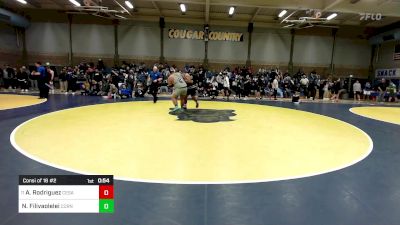 288 lbs Consi Of 16 #2 - Andres Rodriguez, Cesar Chavez vs Naimana Filivaolelei, Corner Canyon (UT)