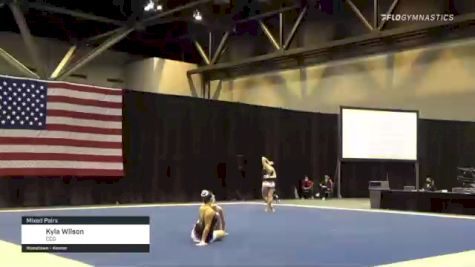 Kyla Wilson - Mixed Pairs, CCG - 2021 USA Gymnastics Championships