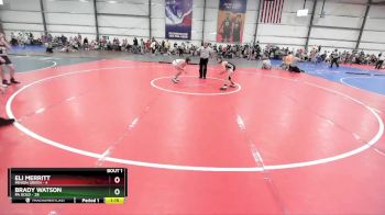 76 lbs Rd# 1 9:00am Friday - Brady Watson, PA Gold vs Eli Merritt, Minion Green