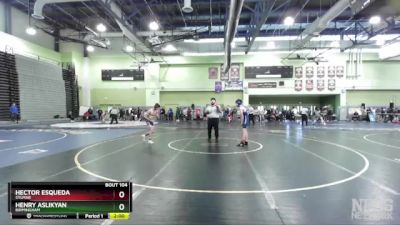 106 lbs Quarterfinal - Henry Aslikyan, BIRMINGHAM vs Hector Esqueda, SYLMAR