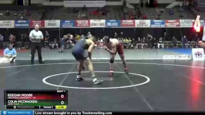 197 lbs Finals (2 Team) - Keegan Moore, Oklahoma University vs Colin McCracken, Kent State