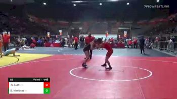 112 lbs Quarterfinal - Katherine Lum, California vs Bk Martinez, Ayala Smash