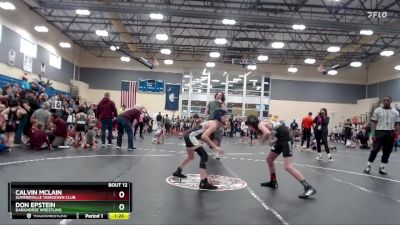 85 lbs Round 1 - Calvin McLain, Summerville Takedown Club vs Don Epstein, Darkhorse Wrestling