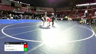 175 lbs Round Of 16 - Branson John, Buchanan vs Michael Vassalle, Chino