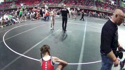 65 lbs Semifinal - Jaelyn Anderson, Nebraska Wrestling Academy vs Reagan Dukat, Big Red Wrestling Club