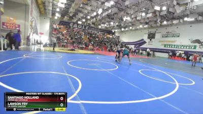 175 Boys Cons. Round 2 - Lawson Fry, La Costa Canyon vs Santiago Holland, Mater Dei Catholic