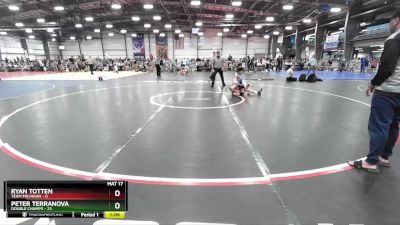 92 lbs Rd# 2 10:30am Friday - Peter Terranova, Double Champs vs Ryan Totten, Team Michigan