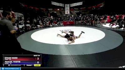 120 lbs Placement Matches (16 Team) - Ethan Ward, SJWA vs Manuel Martir, MDWA