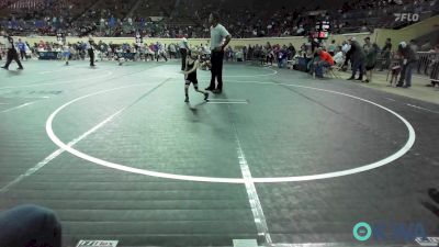 40 lbs Consi Of 8 #2 - Mark Misak, Clinton Youth Wrestling vs Spencer Jacobson, Bridge Creek Youth Wrestling