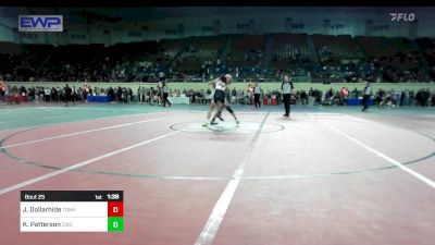 101 lbs Round Of 16 - Jazmin Dollarhide, Tonkawa vs Katelyn Patterson, Cache Wrestling Club