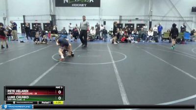 76 lbs Round 3 (4 Team) - Pete Velardi, North Jersey Wrestling vs Luke Chunko, Grit Mat Club