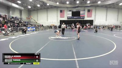 120 lbs Quarterfinal - Brooke Tarshis, Pine Bush-9 vs McKella Hodkin, Fredonia-6