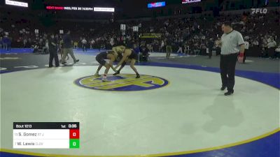 138 lbs Consi Of 8 #2 - Sergio Gomez, St John Bosco vs Wyatt Lewis, Clovis