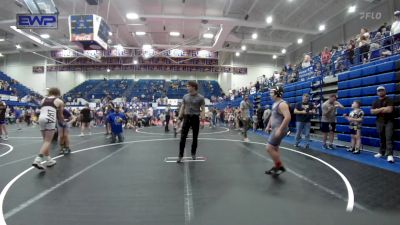 131 lbs Semifinal - Michael Critchfield Jr., Choctaw Ironman Youth Wrestling vs Corbin Davis, Lions Wrestling Academy