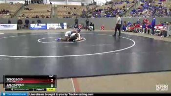 195 lbs Quarterfinals (8 Team) - Tetoe Boyd, Cleveland vs Zach Sinner, Nolensville