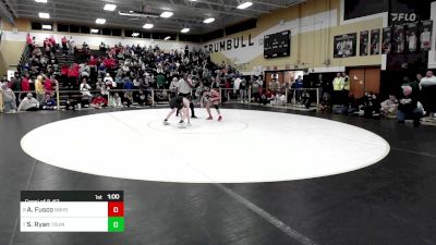 120 lbs Consi Of 8 #2 - Anthony Fusco, New Britain vs Shane Ryan, Trumbull