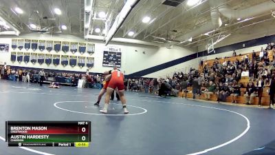 190 lbs Cons. Round 2 - Brenton Mason, Crestwood vs Austin Hardesty, Chardon