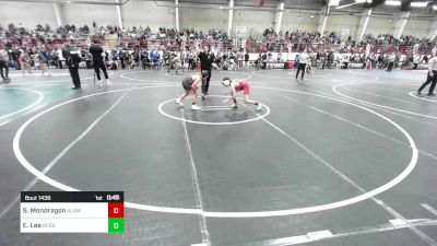 86 lbs Consi Of 4 - Shawn Mondragon, Alamosa vs Easton Lee, Redskin Wrestling