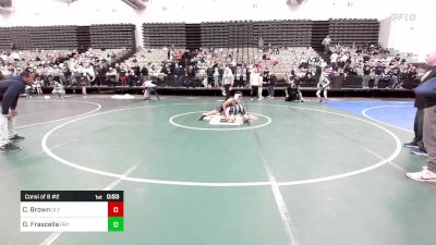 106-J lbs Consi Of 8 #2 - Caleb Brown, Olympic vs Daimian Frascella, Pennsbury