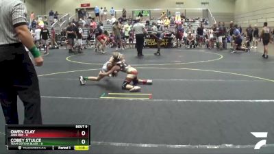 72 lbs Round 3 (6 Team) - Brison Romero, Ares Red vs Jace Mathenia, Team Gotcha Black