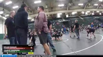 60 lbs Round 1 (6 Team) - Dylan Masilko, Columbus Wrestling Organization vs Charlie Haneborg, Midwest Destroyers