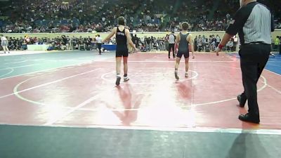 120 lbs Consi Of 64 #2 - Miguel Hernandez, Claremore Wrestling Club vs Carsten Campbell, Tonkawa