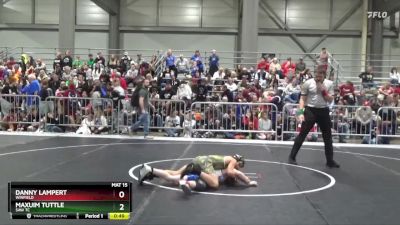 90 lbs Quarterfinal - Maxuim Tuttle, SAW TC vs Danny Lampert, Winfield