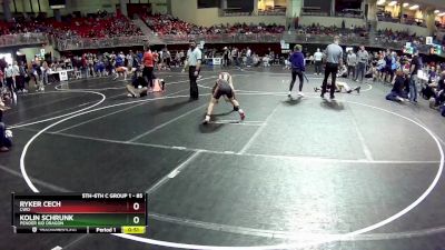 85 lbs Cons. Round 2 - Ryker Cech, CWO vs Kolin Schrunk, Pender Kid Dragon