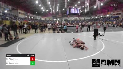 73 lbs Consi Of 4 - Ryan Pitzele, Bear Cave vs Bryson Zunich, Badlands Elite