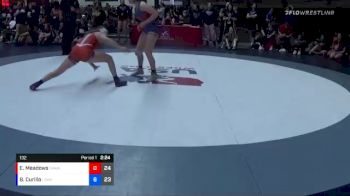 132 lbs Placement - Emma Meadows, SAWA vs Bay Lee Curillo, LAWA