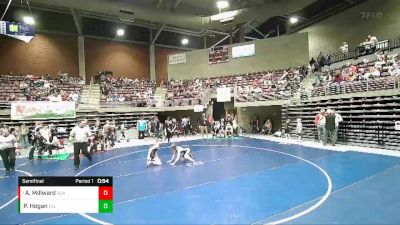 93 lbs Semifinal - Asher Millward, SONS OF ATLAS vs Peyton Hogan, Uintah Wrestling