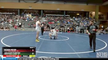 190 lbs Finals (8 Team) - Ritson Meyer, Elgin Public Schools vs Abraham Fudeyev, Coweta Public School