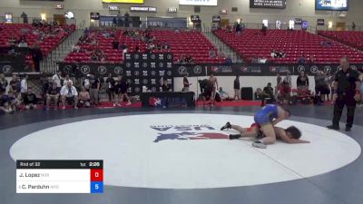 67 kg Rnd Of 32 - Joseph Lopez, Nor Cal Take Down Wrestling Club vs Colton Parduhn, Interior Grappling Academy