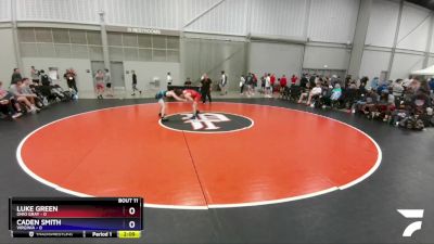 106 lbs Quarters & 1st Wb (16 Team) - Luke Green, Ohio Gray vs Caden Smith, Virginia