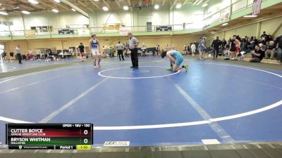 150 lbs 1st Place Match - Bryson Whitman, Hollister vs Cutter Boyce, Apache Wrestling Club