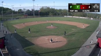 Replay: York (PA) vs Catholic | Apr 23 @ 4 PM