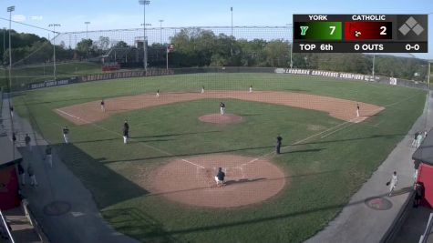 Replay: York (PA) vs Catholic | Apr 23 @ 4 PM