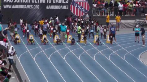 Youth Girls' 100m Championship, Semi-Finals 2 - Age under 8