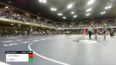 101 lbs Champ. Round 1 - Jackson Schadegg, Belleville East vs Dominic Angileri, Guilford