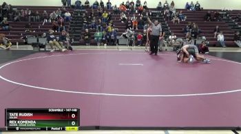 147-148 lbs 1st Place Match - Rex Komenda, Xavier, Cedar Rapids vs Tate Rudish, Solon