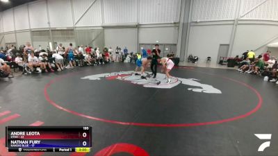 195 lbs 4th Wrestleback (16 Team) - Andre Leota, Utah vs Nathan Fury, Kansas Blue