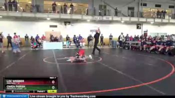 71 lbs Round 2 (8 Team) - Loc Webber, Ohio Gray vs Owen Parish, Minnesota Storm