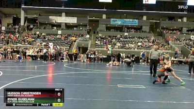 75 lbs Cons. Round 2 - Ryker Gugelman, Elm Creek Wrestling Club vs Hudson Christensen, Moen Wrestling Academy