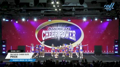 Buckeye Cheer Elite - Pride [2024 L4 Senior - D2 - Small Day 2] 2024 Cheer Power Grand Nationals
