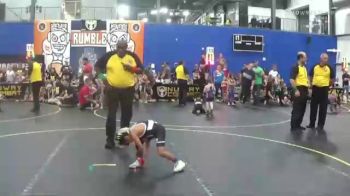 56 lbs Round 2 (8 Team) - Adrian Zarate, Team Gotcha vs Rylee Colby, Untouchables White