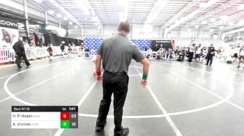 182 lbs Quarterfinal - Hoke Poe-Hogan, Team Shutt Matty S vs Alexander Uryniak, Shore Thing Wave